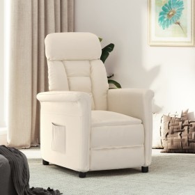 Beige microfiber fabric recliner. by , Armchairs - Ref: Foro24-348405, Price: 183,10 €, Discount: %