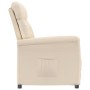 Beige microfiber fabric recliner. | Foro24|Onlineshop| Casa, Jardín y Más Foro24.es