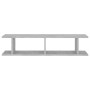 Wall shelves 2 units plywood gray concrete 90x18x20 cm by , Shelves and shelves - Ref: Foro24-807200, Price: 34,82 €, Discoun...