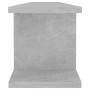 Wall shelves 2 units plywood gray concrete 90x18x20 cm by , Shelves and shelves - Ref: Foro24-807200, Price: 34,82 €, Discoun...