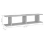 Wall shelves 2 units plywood gray concrete 90x18x20 cm by , Shelves and shelves - Ref: Foro24-807200, Price: 34,82 €, Discoun...