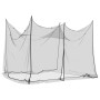 Indoor/outdoor black 156 mesh mosquito net 300x300x200 cm by , Mosquito nets - Ref: Foro24-4010036, Price: 25,13 €, Discount: %