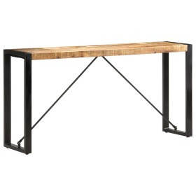 Massivholz-Konsolentisch aus Mangoholz 150x35x76