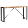 Solid mango wood console table 150x35x76 cm by , Side tables - Ref: Foro24-285948, Price: 176,91 €, Discount: %