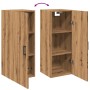 Engineered oak wood wall cabinet Artisian 34.5x34x90 cm by , Sideboards - Ref: Foro24-857335, Price: 52,78 €, Discount: %