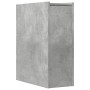 Narrow bathroom cabinet with wheels, gray wood concrete by , Lockers and storage cabinets - Ref: Foro24-855289, Price: 79,12 ...