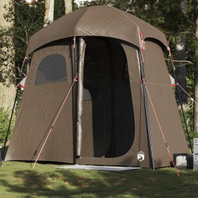 Waterproof brown shower tent for 2 people by , tents - Ref: Foro24-4009537, Price: 137,34 €, Discount: %