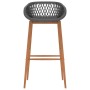 Kitchen stools 4 units gray by , Kitchen stools - Ref: Foro24-248166, Price: 231,47 €, Discount: %