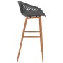 Kitchen stools 4 units gray by , Kitchen stools - Ref: Foro24-248166, Price: 231,47 €, Discount: %