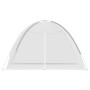 Mongolia 220 mesh white mosquito net with doors 200x200x130 cm by , Mosquito nets - Ref: Foro24-4010049, Price: 26,57 €, Disc...