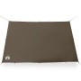 Lona de camping impermeable marrón 306x306 cm de , Tiendas de campaña - Ref: Foro24-4009592, Precio: 34,79 €, Descuento: %