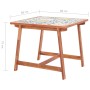 3-piece garden dining set made of acacia wood with mosaic tile design. by , Garden sets - Ref: Foro24-278927, Price: 304,24 €...