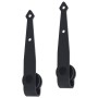 Kit mini puerta corredera de armario acero carbono 200 cm de vidaXL, Marcos de puertas - Ref: Foro24-148022, Precio: 29,34 €,...