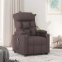 Dark brown electric reclining armchair in fabric. by , Armchairs - Ref: Foro24-3098820, Price: 232,99 €, Discount: %