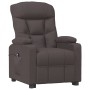 Sillón reclinable eléctrico tela marrón oscuro de , Sillones - Ref: Foro24-3098820, Precio: 232,99 €, Descuento: %