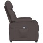 Sillón reclinable eléctrico tela marrón oscuro de , Sillones - Ref: Foro24-3098820, Precio: 232,99 €, Descuento: %