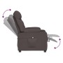 Dark brown electric reclining armchair in fabric. by , Armchairs - Ref: Foro24-3098820, Price: 232,99 €, Discount: %