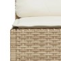 Corner garden sofa with beige synthetic rattan cushions by , Outdoor sofas - Ref: Foro24-365904, Price: 99,93 €, Discount: %