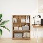 Handcrafted engineered wood oak bookshelf 80x24x109 cm by , Bookcases and shelves - Ref: Foro24-857843, Price: 56,66 €, Disco...