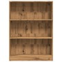 Estantería de madera de ingeniería roble artesanal 80x24x109 cm de , Librerías y estanterías - Ref: Foro24-857843, Precio: 56...