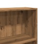 Handcrafted engineered wood oak bookshelf 80x24x109 cm by , Bookcases and shelves - Ref: Foro24-857843, Price: 56,66 €, Disco...