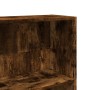 Engineered wood smoked oak bookshelf 80x24x176 cm by , Bookcases and shelves - Ref: Foro24-857857, Price: 77,31 €, Discount: %