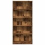 Engineered wood bookshelf in aged color, 80x24x176 cm by , Bookcases and shelves - Ref: Foro24-857860, Price: 77,23 €, Discou...