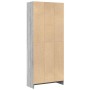 Estantería de madera de ingeniería gris Sonoma 60x24x143 cm de , Librerías y estanterías - Ref: Foro24-857817, Precio: 63,07 ...