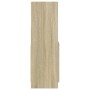 Aparador alto madera ingeniería roble Sonoma 63x33x100 cm de , Librerías y estanterías - Ref: Foro24-855099, Precio: 68,16 €,...