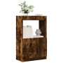 Engineered wood smoked oak sideboard 63x33x100 cm by , Bookcases and shelves - Ref: Foro24-855101, Price: 68,16 €, Discount: %