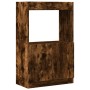 Aparador de madera de ingeniería roble ahumado 63x33x100 c de , Librerías y estanterías - Ref: Foro24-855101, Precio: 68,16 €...