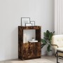 Engineered wood smoked oak sideboard 63x33x100 cm by , Bookcases and shelves - Ref: Foro24-855101, Price: 68,16 €, Discount: %