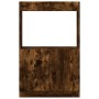 Engineered wood smoked oak sideboard 63x33x100 cm by , Bookcases and shelves - Ref: Foro24-855101, Price: 68,16 €, Discount: %