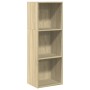 Engineered wood bookshelf in Sonoma oak, 40x30x114 cm. by , Bookcases and shelves - Ref: Foro24-857869, Price: 46,45 €, Disco...