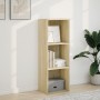 Engineered wood bookshelf in Sonoma oak, 40x30x114 cm. by , Bookcases and shelves - Ref: Foro24-857869, Price: 46,45 €, Disco...