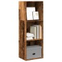 Engineered wood bookshelf in aged color, 40x30x114 cm by , Bookcases and shelves - Ref: Foro24-857874, Price: 46,40 €, Discou...