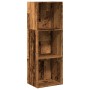 Engineered wood bookshelf in aged color, 40x30x114 cm by , Bookcases and shelves - Ref: Foro24-857874, Price: 46,40 €, Discou...