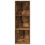 Engineered wood bookshelf in aged color, 40x30x114 cm by , Bookcases and shelves - Ref: Foro24-857874, Price: 46,40 €, Discou...