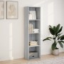 Engineered wood bookshelf in Sonoma gray, 40x30x152 cm. by , Bookcases and shelves - Ref: Foro24-857881, Price: 59,81 €, Disc...