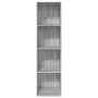 Engineered wood bookshelf in Sonoma gray, 40x30x152 cm. by , Bookcases and shelves - Ref: Foro24-857881, Price: 59,81 €, Disc...