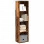 Engineered wood bookshelf in aged color, 40x30x152 cm by , Bookcases and shelves - Ref: Foro24-857883, Price: 58,26 €, Discou...