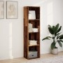 Engineered wood bookshelf in aged color, 40x30x152 cm by , Bookcases and shelves - Ref: Foro24-857883, Price: 58,26 €, Discou...