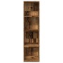 Engineered wood bookshelf in aged color, 40x30x152 cm by , Bookcases and shelves - Ref: Foro24-857883, Price: 58,26 €, Discou...