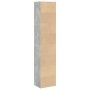 Regal aus grauem Beton-Holzwerkstoff 40x30x189 cm von , Bücherregale und Regale - Ref: Foro24-857888, Preis: 71,04 €, Rabatt: %