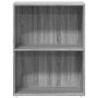 Estantería de madera de ingeniería gris Sonoma 60x30x77 cm de , Librerías y estanterías - Ref: Foro24-857895, Precio: 43,67 €...