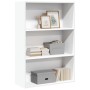 Estantería de madera de ingeniería blanca 80x30x114 cm de , Librerías y estanterías - Ref: Foro24-857931, Precio: 64,12 €, De...