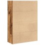 Engineered wood bookshelf in aged color, 80x30x114 cm | Foro24|Onlineshop| Casa, Jardín y Más Foro24.es