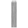 Estantería madera de ingeniería gris Sonoma 137,5x29x137,5 cm de , Librerías y estanterías - Ref: Foro24-3310294, Precio: 142...