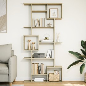 Engineered wood bookshelf in Sonoma oak