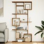 Engineered wood bookshelf in artisan oak, 92x29x188 cm by , Bookcases and shelves - Ref: Foro24-3310324, Price: 123,55 €, Dis...